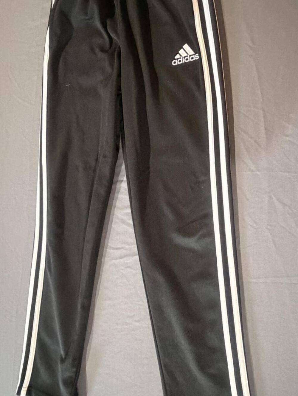 adidas Kids Black Pants Size 14